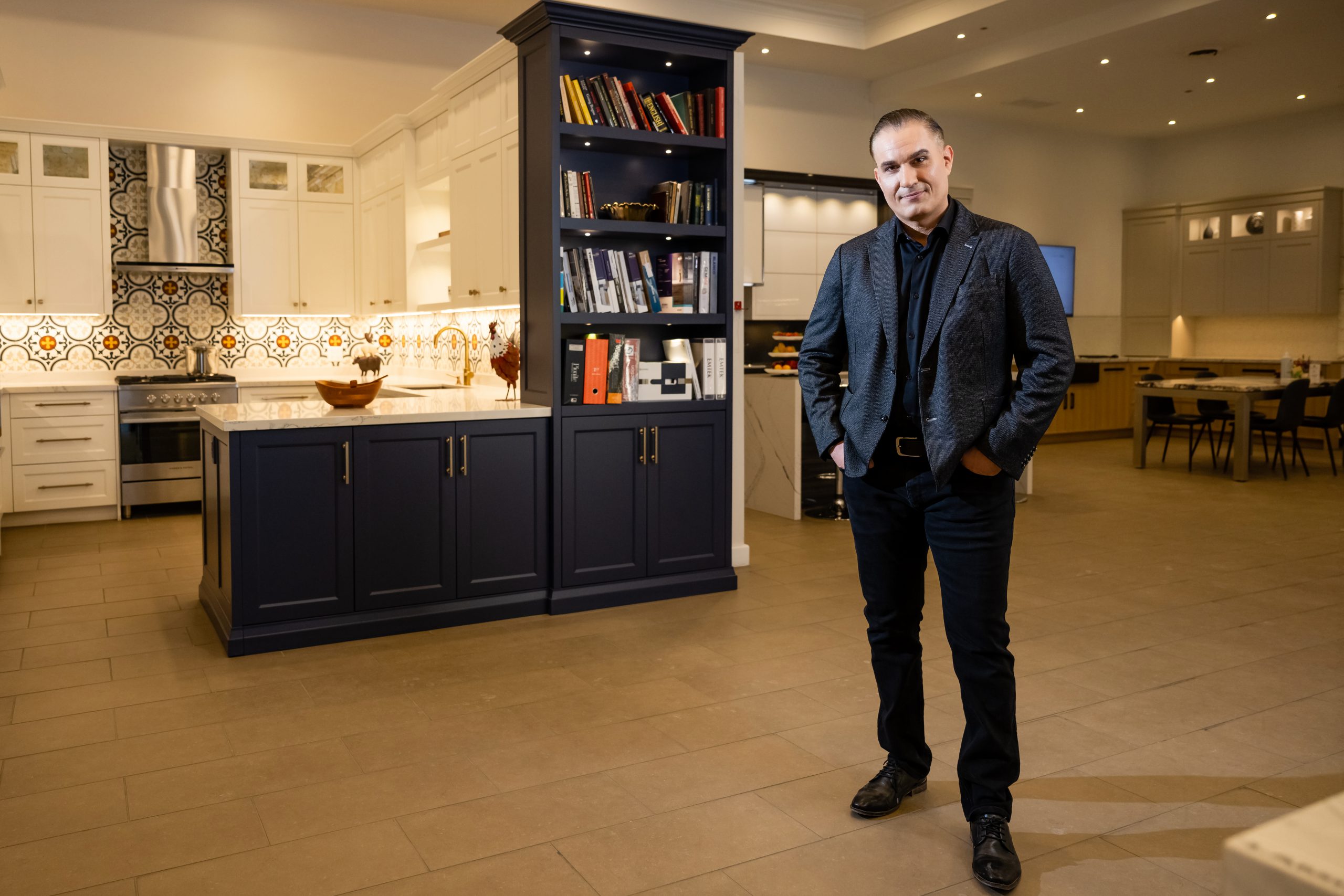 Louie Katsis, co-owner of Olympic Kitchens